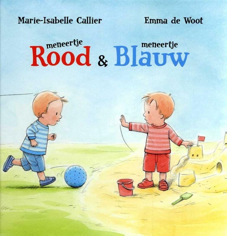 Meneertje Rood en meneertje Blauw Children's books