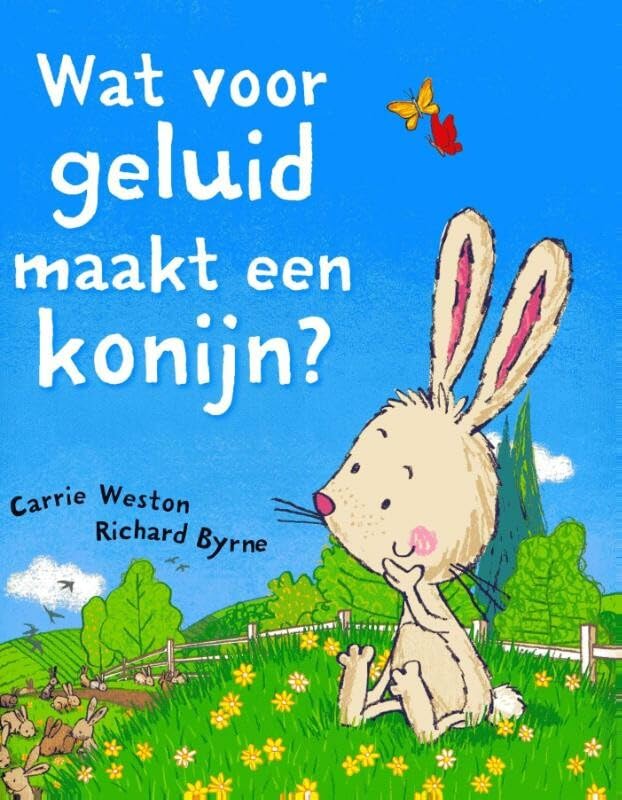 Wat voor geluid maakt een konijn? book