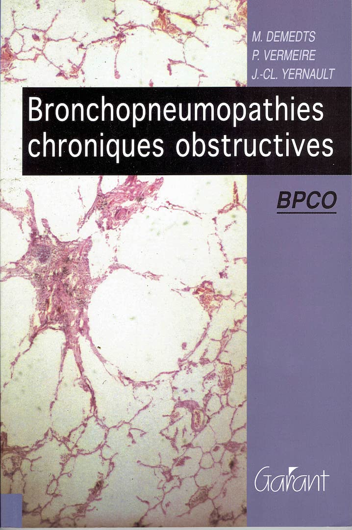 BRONCHOPNEUMOPATHIES CHRONIQUES OBSTRUCTIVES Books