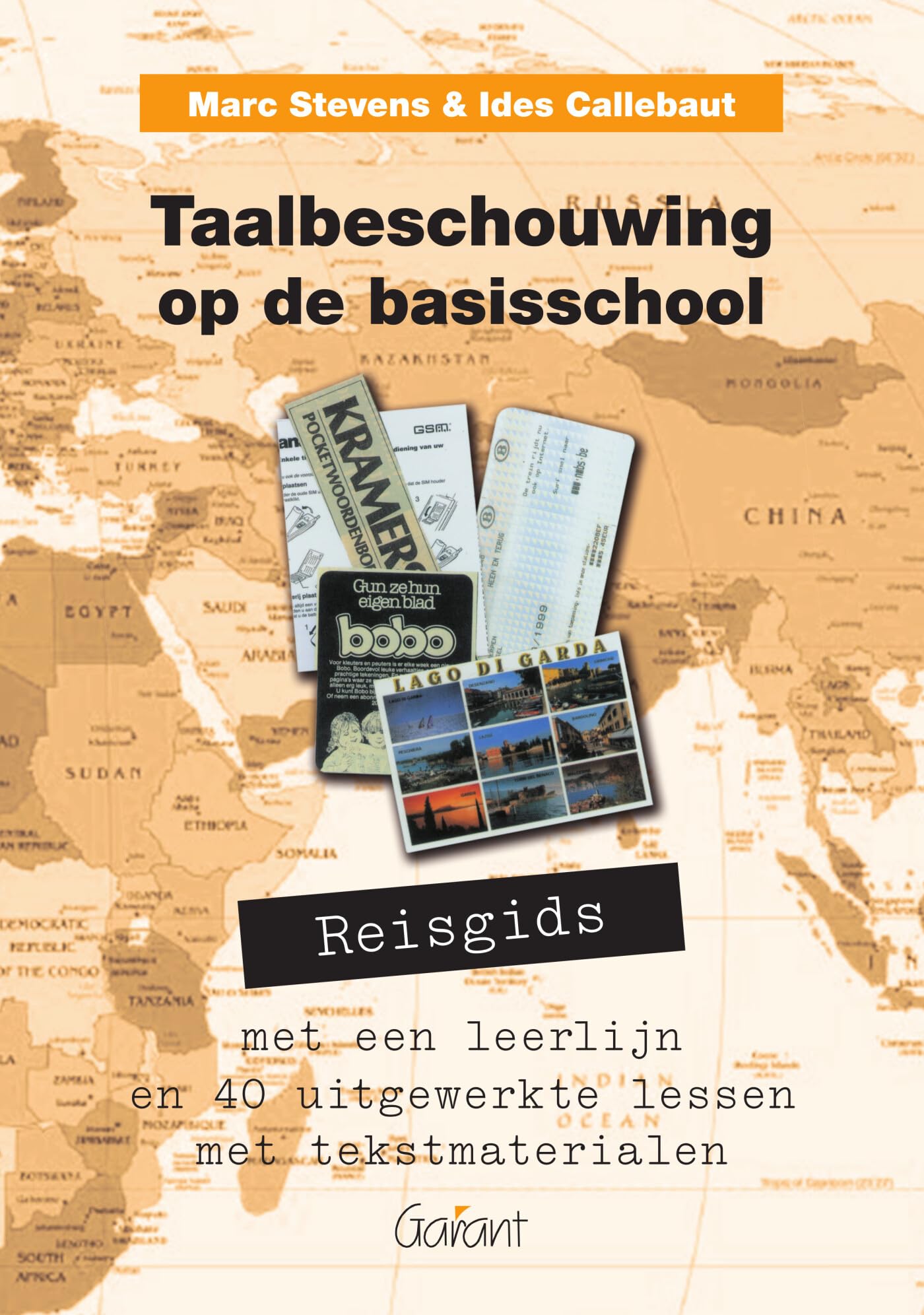 Taalbeschouwing op de basisschool: reisgids met een leerlijn en 40 uitgewerkte lessen met tekstmaterialen book