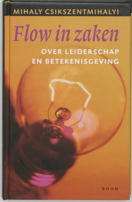 Flow in zaken: over leiderschap en betekenisgeving book