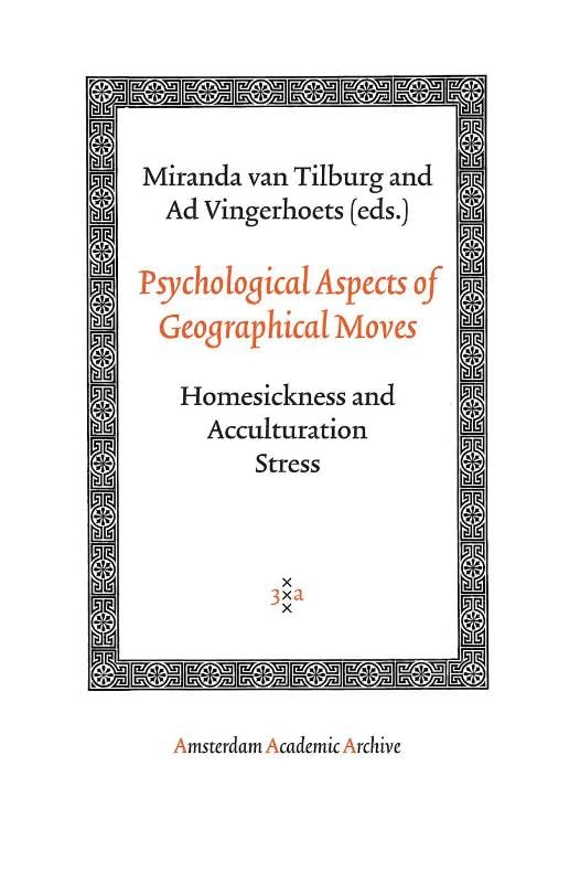 Psychological Aspects of Geographical Moves Books