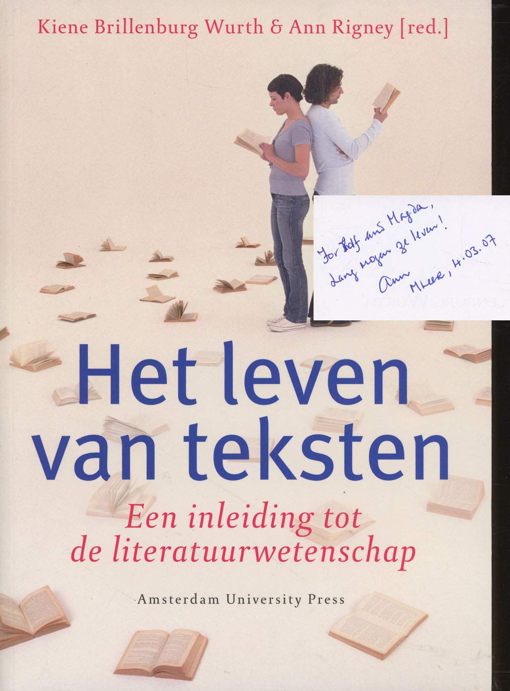 Het Leven Van Teksten: Een Inleiding Tot De Literatuurwetenschap Contemporary literature