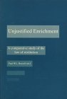 Unjustified Enrichment: A Comparatives Study of the Law of Restitution book