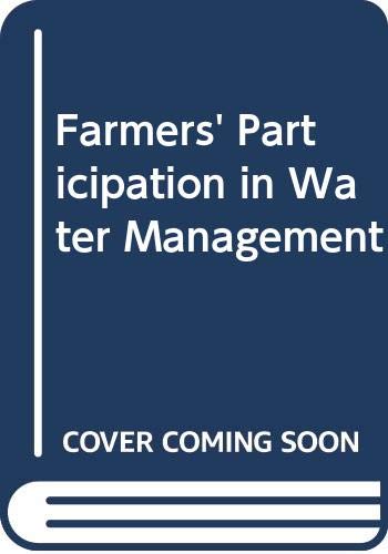 Farmers' Participation in Water Management Business, Finance & Career