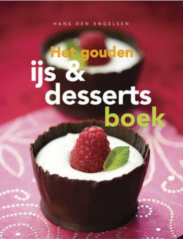 Het gouden ijs & dessert boek book