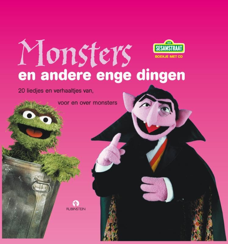 Sesamstraat Monsters en andere enge dingen: Sesamstraat 1x Children's books