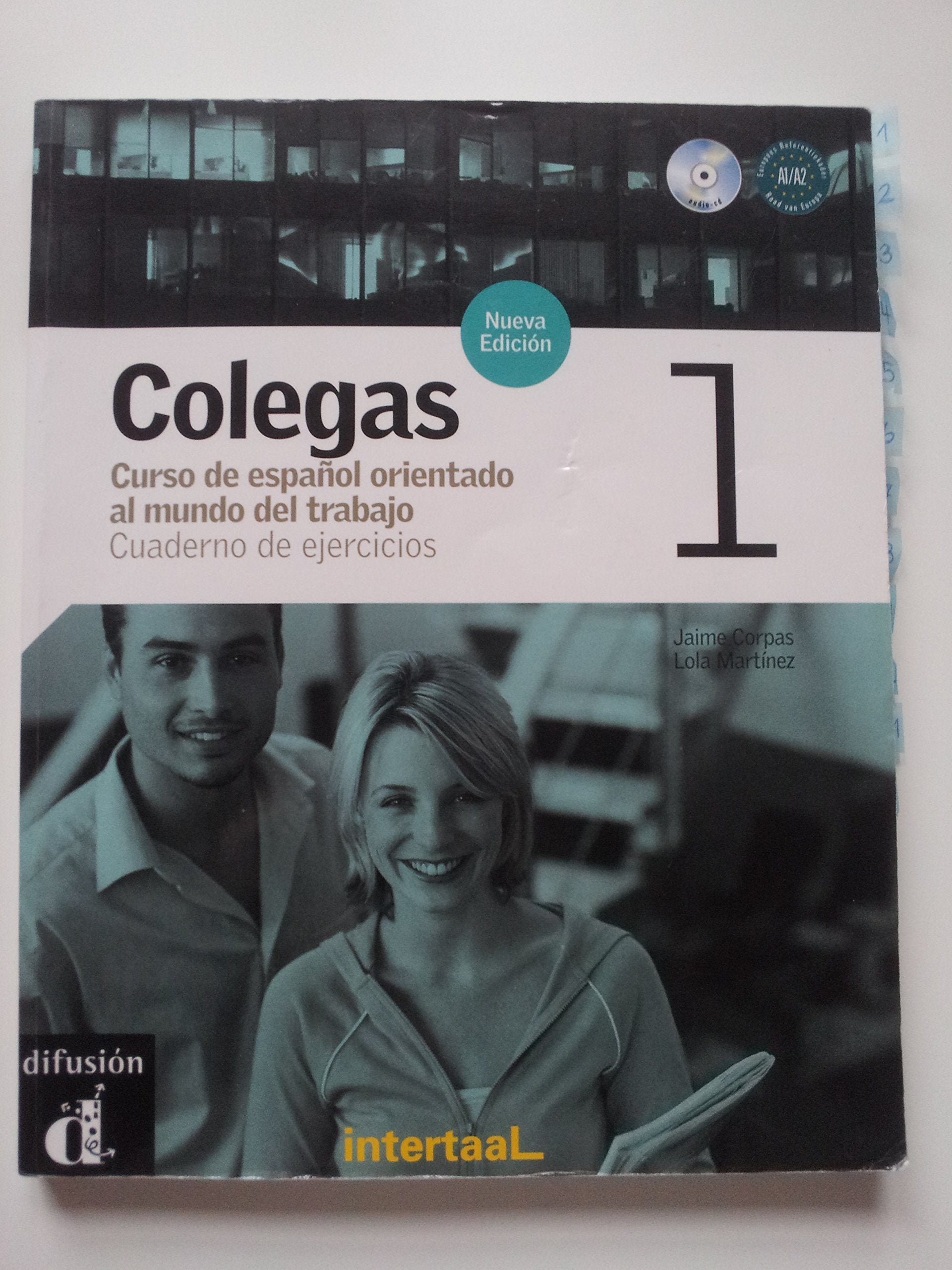 Product Image: Colegas 1 nueva edicion cuaderno de ejercicios + audio-CD