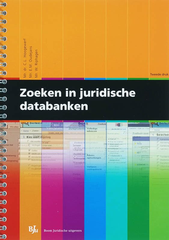 Zoeken in juridische databanken book