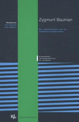 Zygmunt Bauman: de schaduwzijde van de vloeibare moderniteit book