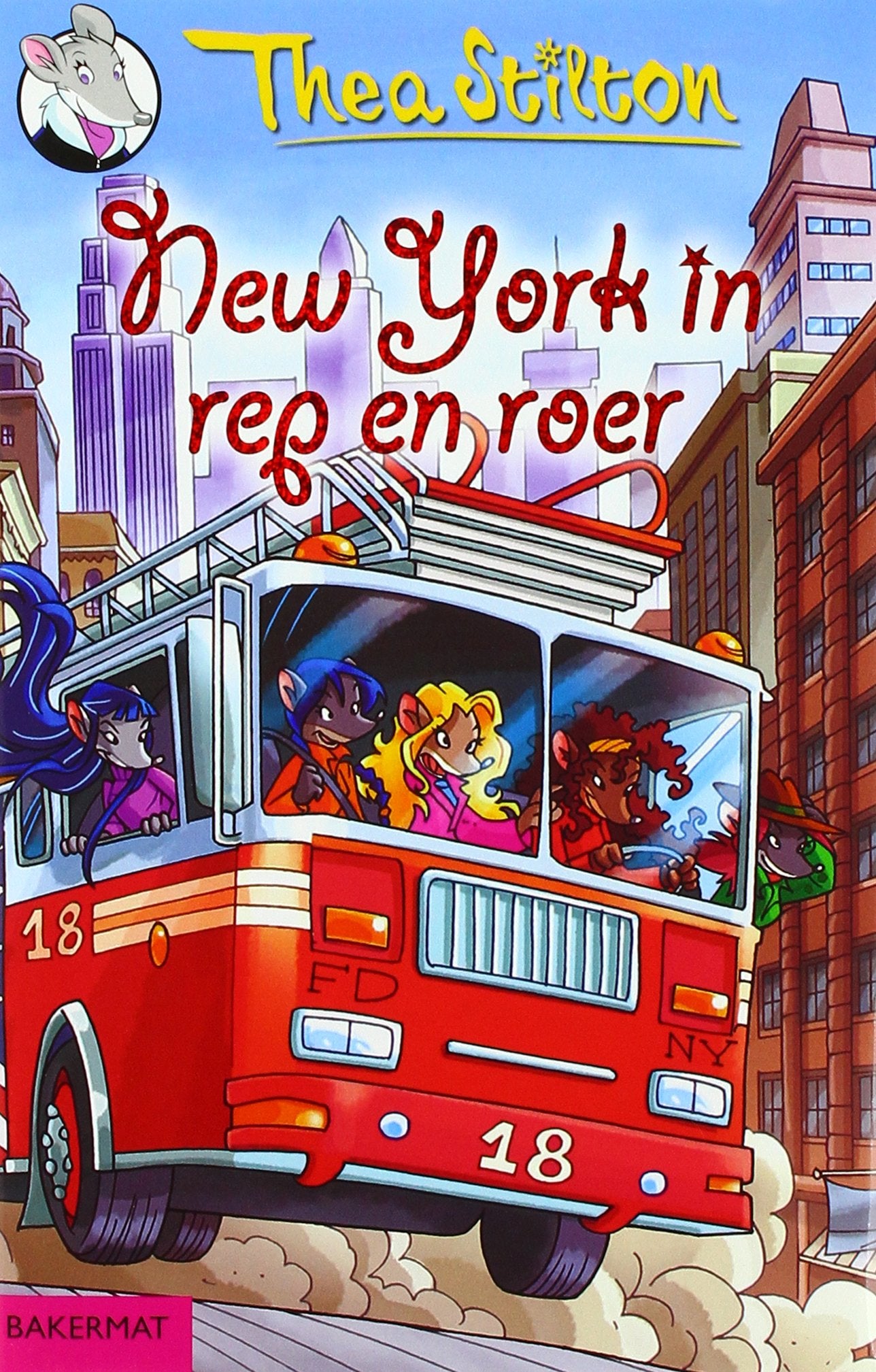 Thea Stilton 9 - New York in rep en roer book