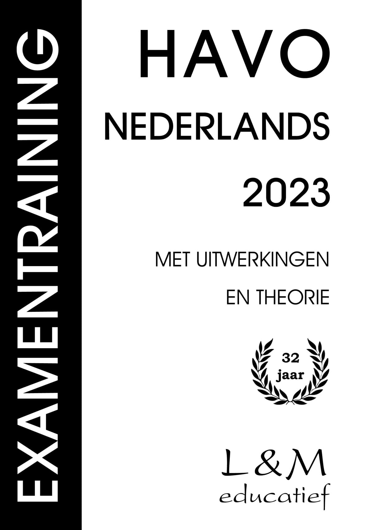 Examentraining Havo Nederlands 2023 book