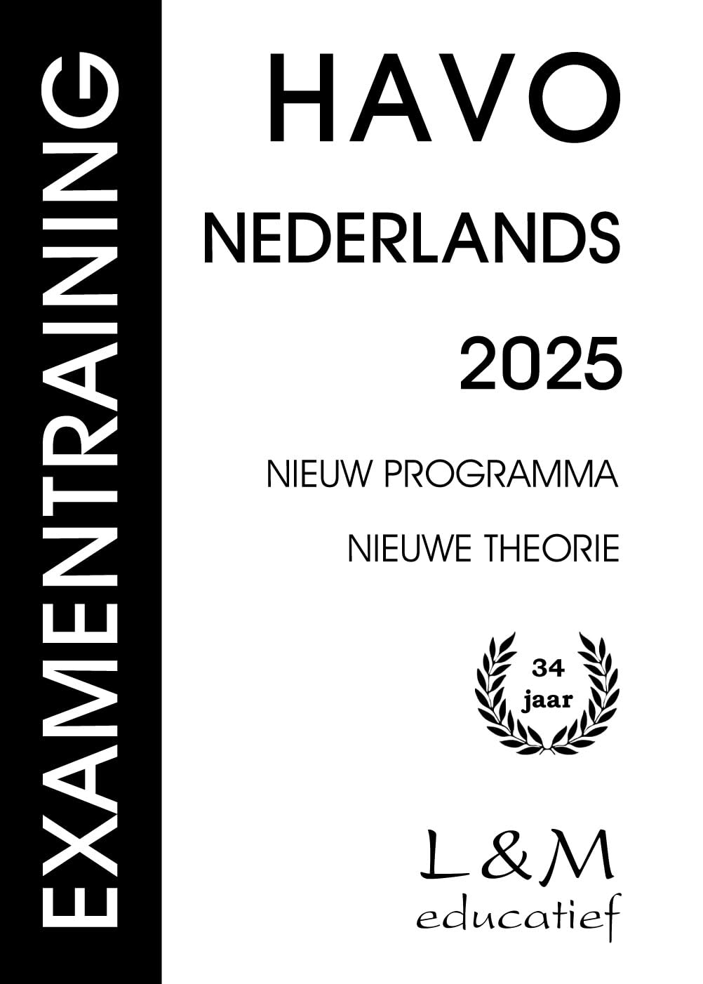 Examentraining Havo Nederlands 2025 book