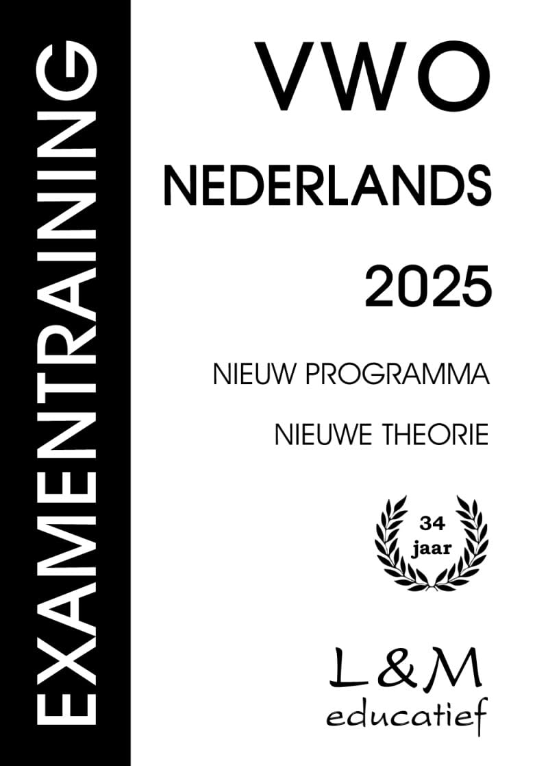 Examentraining Vwo Nederlands 2025 Foreign Languages ​​& Dictionaries