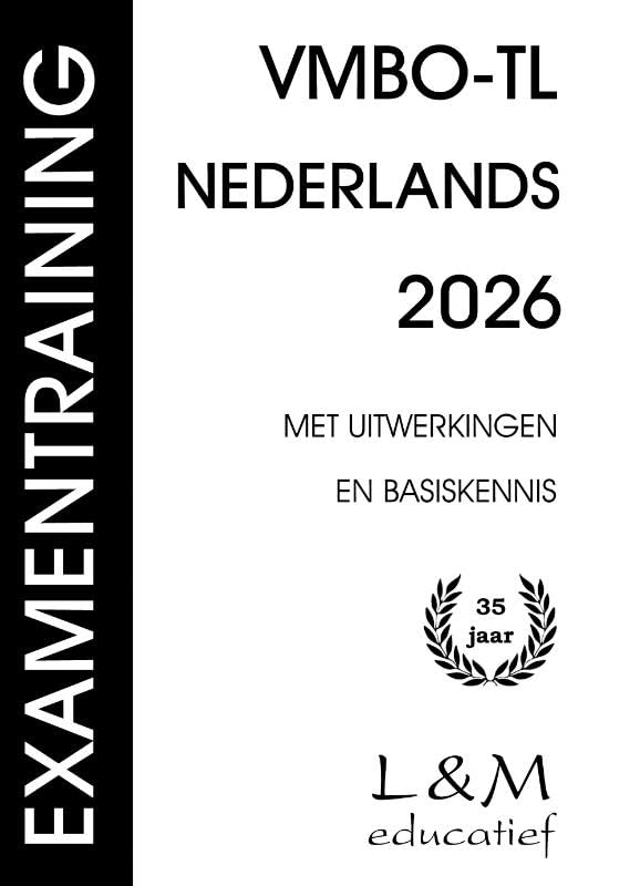 Examentraining Vmbo-tl Nederlands 2026 book