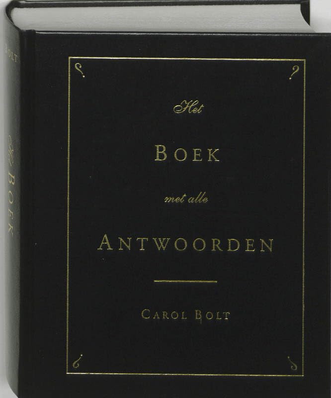 Het boek met alle antwoorden - geb Lifestyle