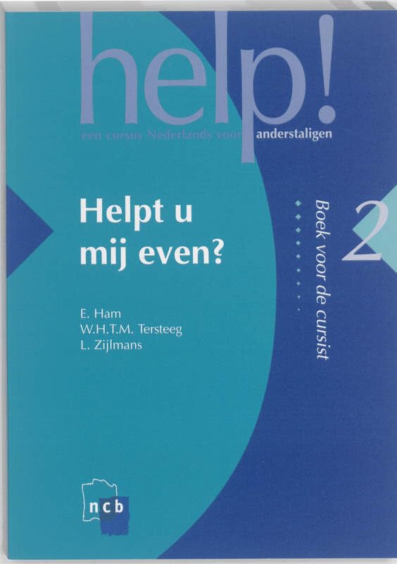 Help! Helpt u mij even? 2: boek voor de cursist (Help! een cursus Nederlands voor anderstaligen, 2) Foreign Languages ​​& Dictionaries
