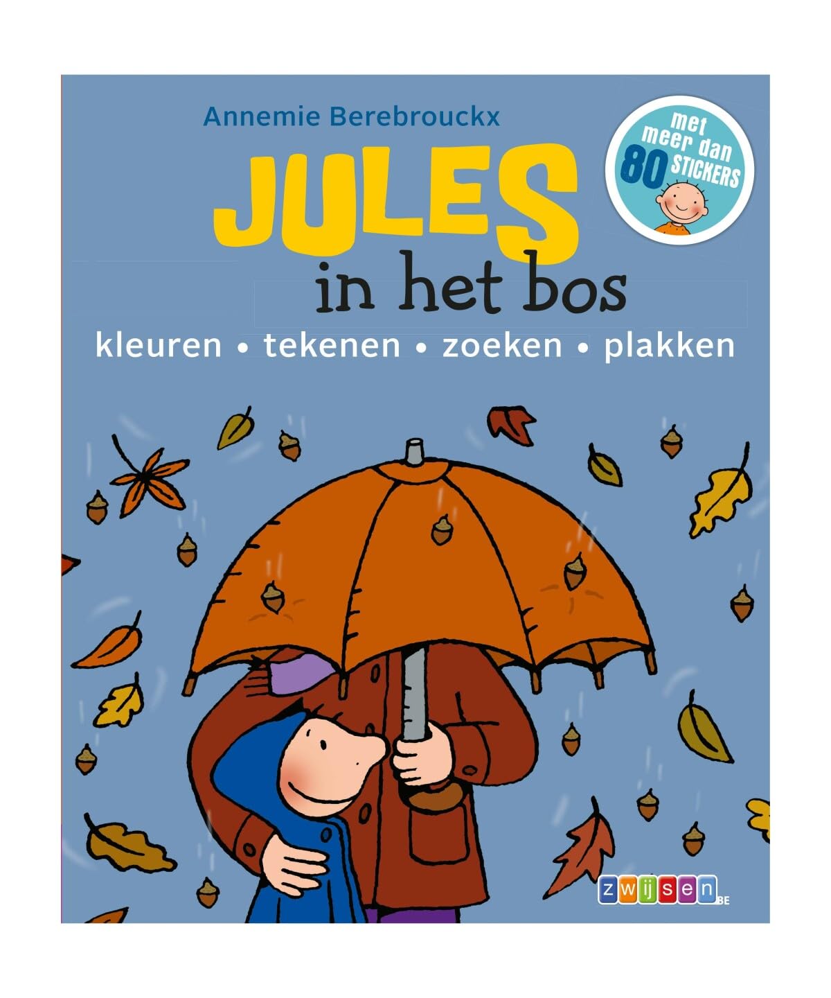 Jules in het bos: kleuren, tekenen, zoeken, plakken book