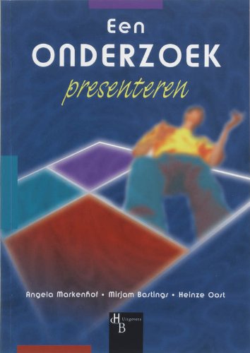 Onderzoek presenteren (Leren onderzoeken) book