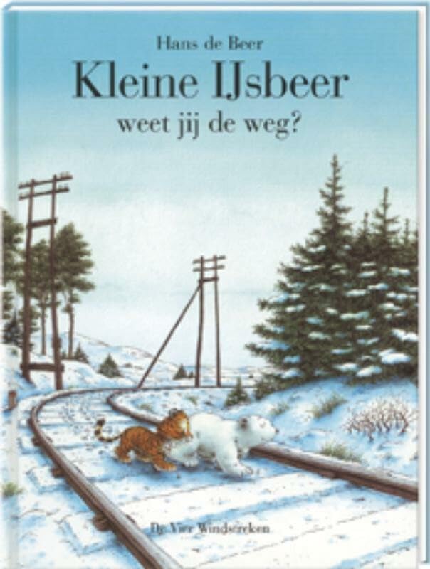 Kleine IJsbeer weet jij de weg? (Een Vier Windstreken prentenboek) Children's books