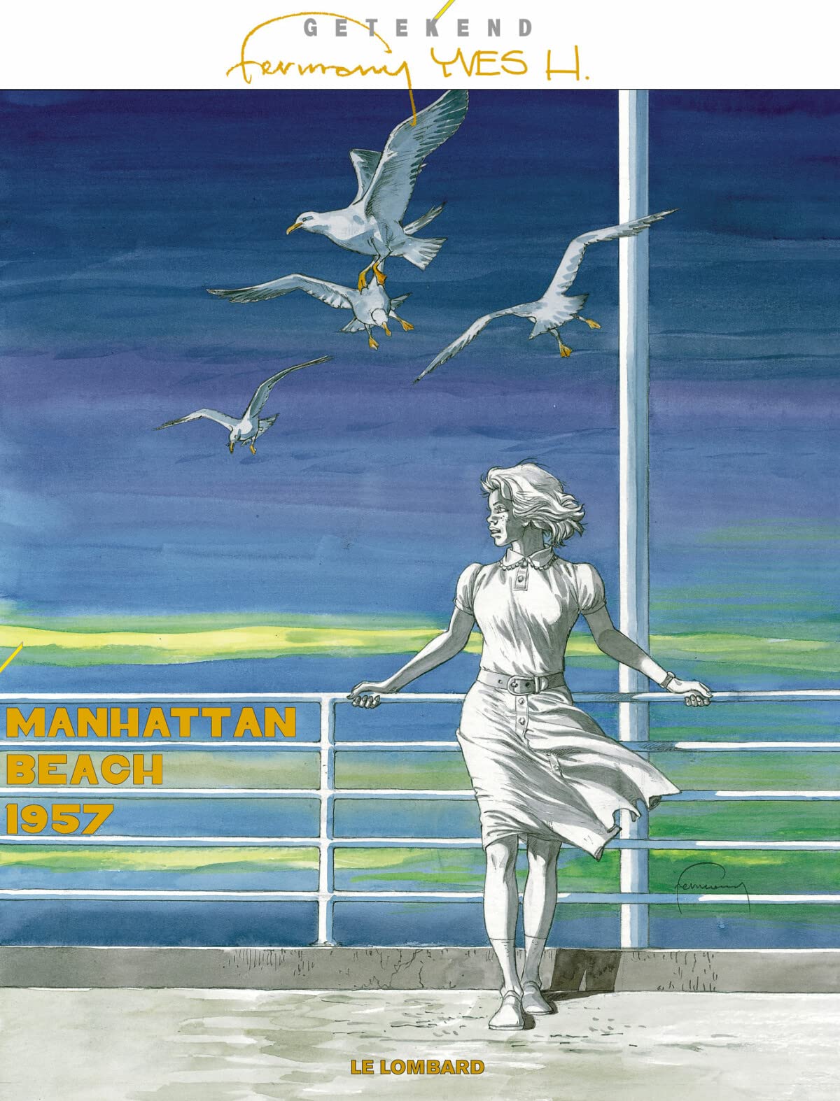 Getekend Manhattan Beach 1957 book