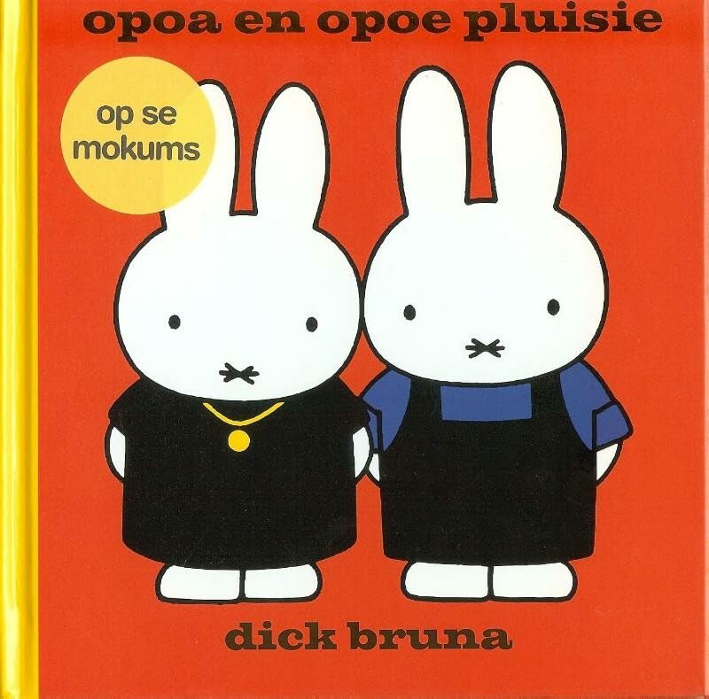 opoa en opoe pluisie op se Mokums book