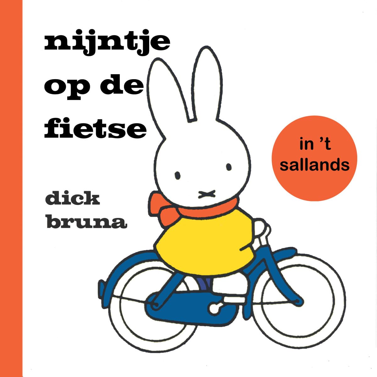 nijntje op de fietse in 't Sallands book