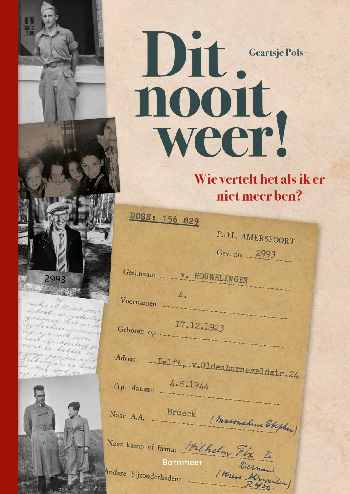 Dit nooit weer!: wie vertelt het als ik er niet meer ben? book