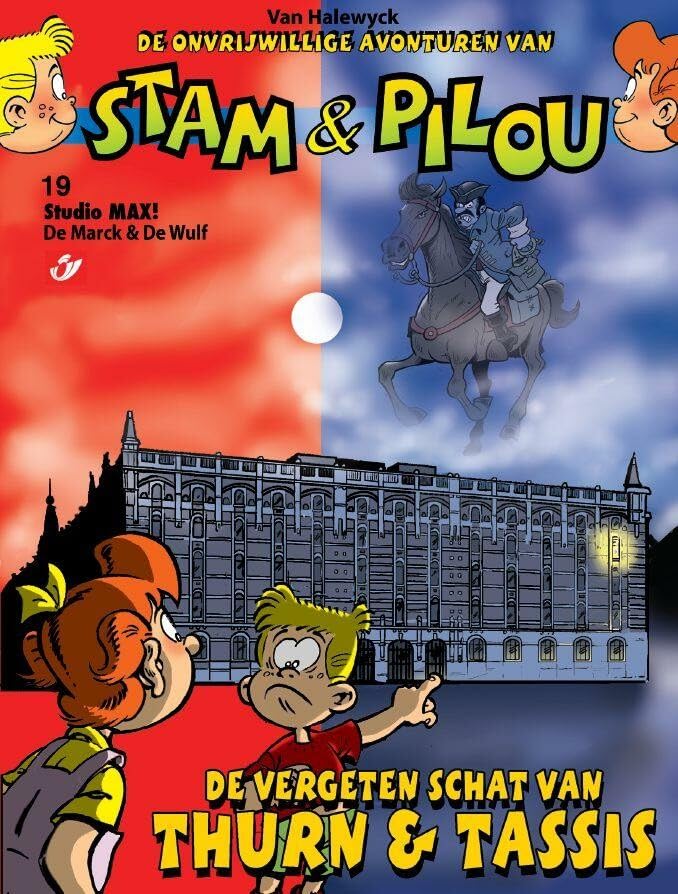 De vergeten schat van Thurn & Tassis (De onvrijwillige avonturen van Stam en Pilou, 19, Band 19) Manga