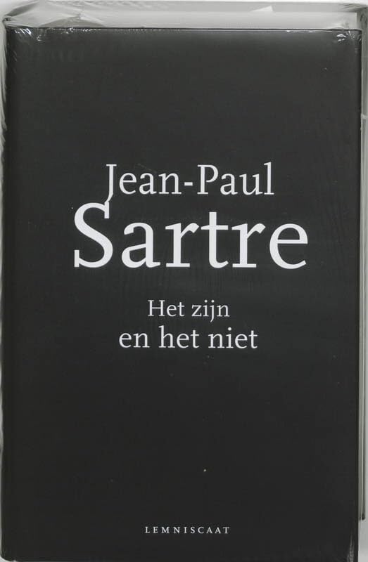 Het zijn en het niet: proeve van een fenomenologische ontologie Philosophy