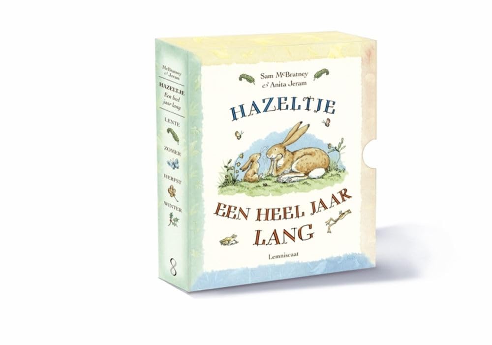 Hazeltje een heel jaar lang set a 4 titels: Hazeltje in de winter, lente, zomer en herfst Children's books