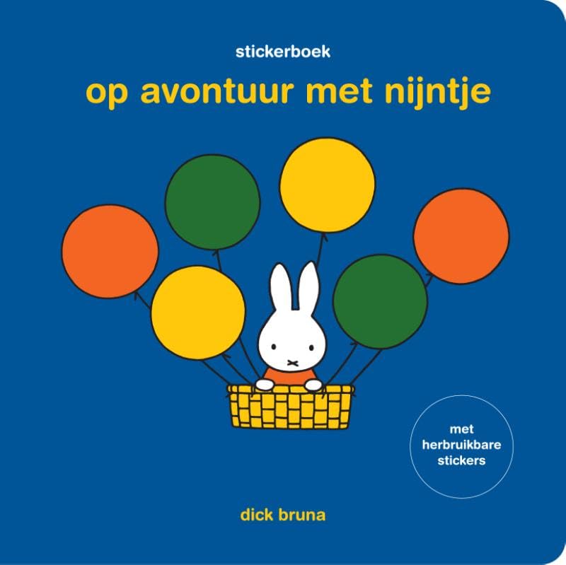stickerboek op avontuur met nijntje book
