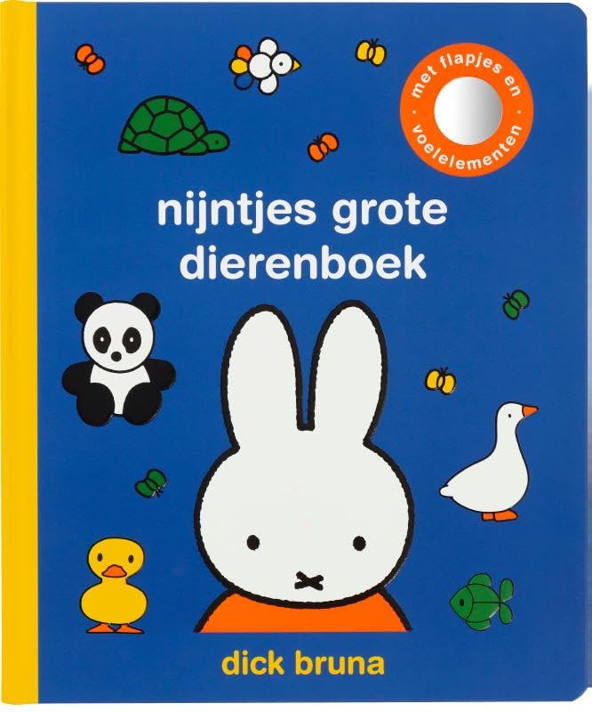 nijntjes grote dierenboek: met flapjes en voelelementen book