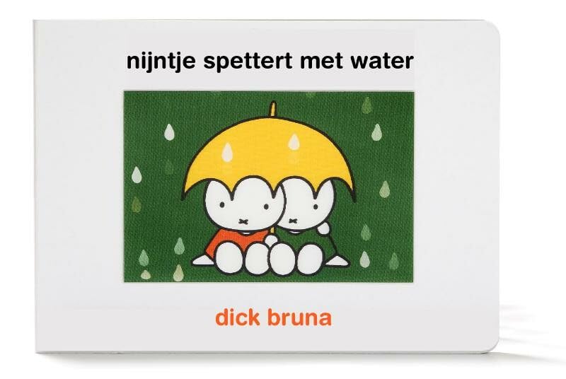 Nijntje spettert met water book