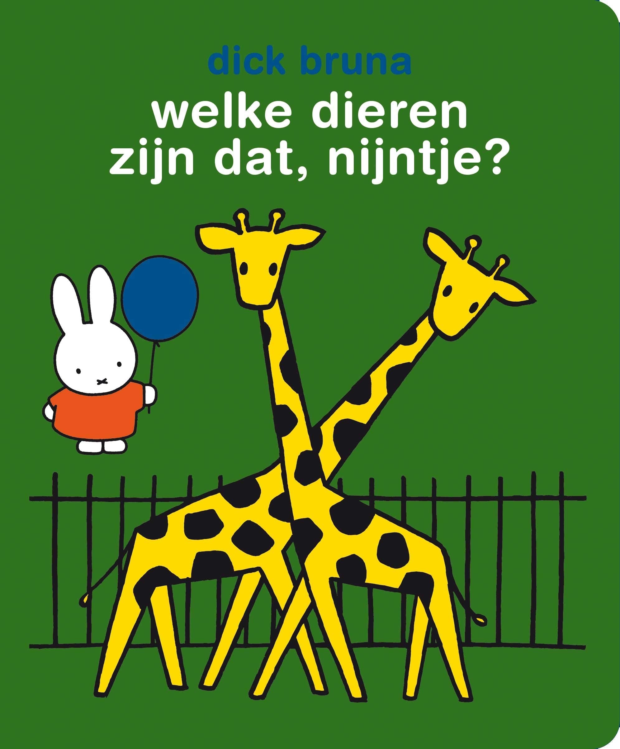 welke dieren zijn dat, nijntje?: stickerboek book