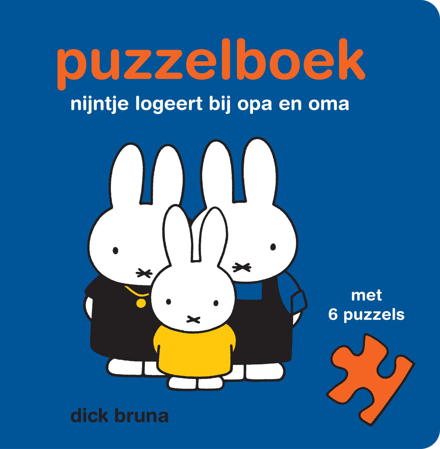 nijntje logeert bij opa en oma: puzzelboek Non-fiction