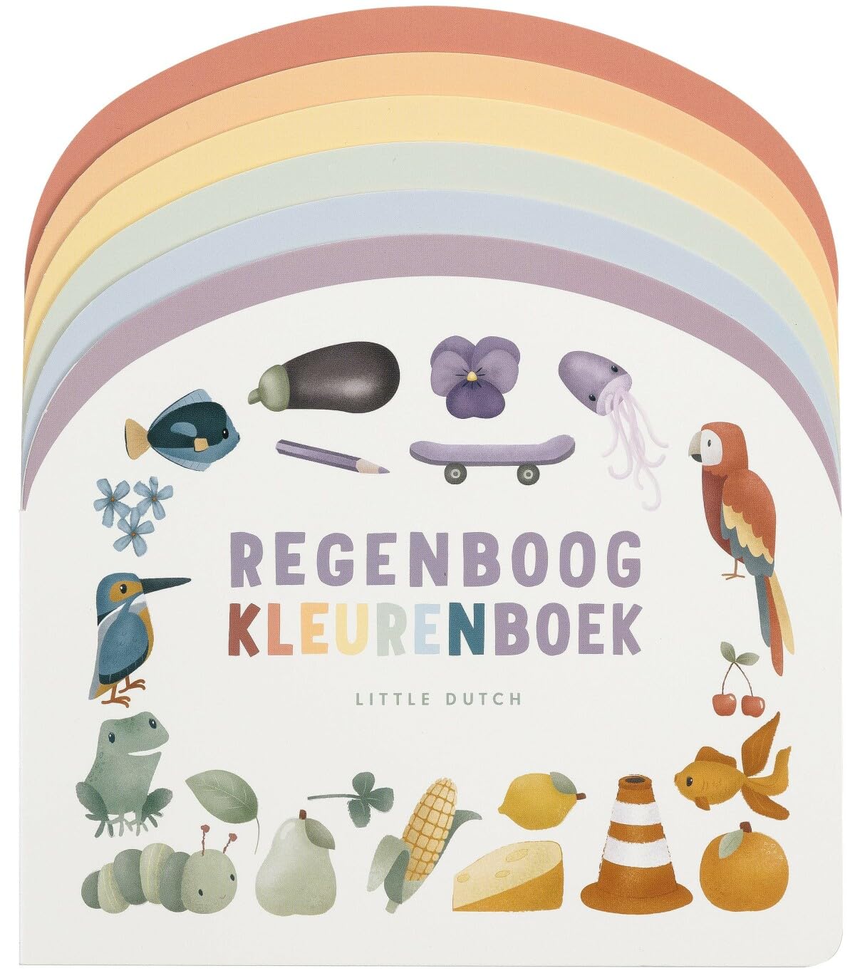 Regenboog kleurenboek (Little Dutch) Non-fiction