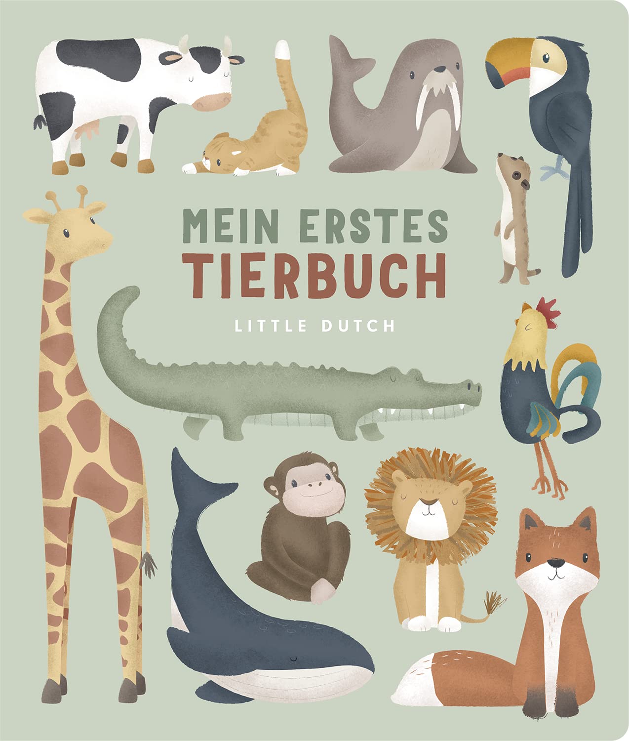 Little Dutch BKDE002 Kinderbuch - Mein erstes Tierbuch Non-fiction