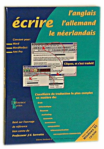 Ecrire l'allemand, l'anglais, le neerlandais Other software