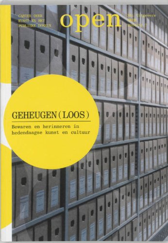 7 Geheugen (loos) (Open: bewaren en herinneren in hedendaagse kunst en cultuur) Books