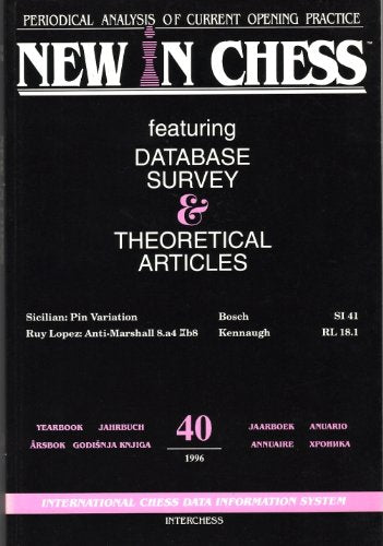 New in Chess Nic Yearbook 40 Books