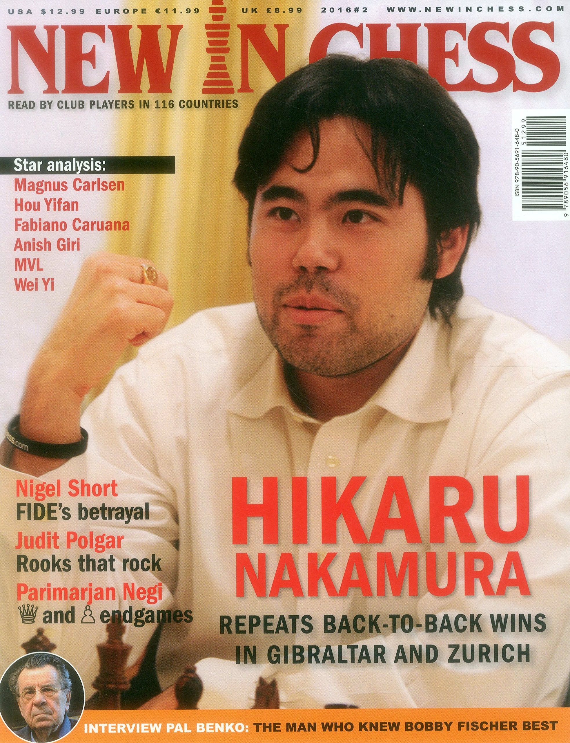 New in Chess Magazine 2016: Read by Club Players in 116 Countries Leisure & Fun