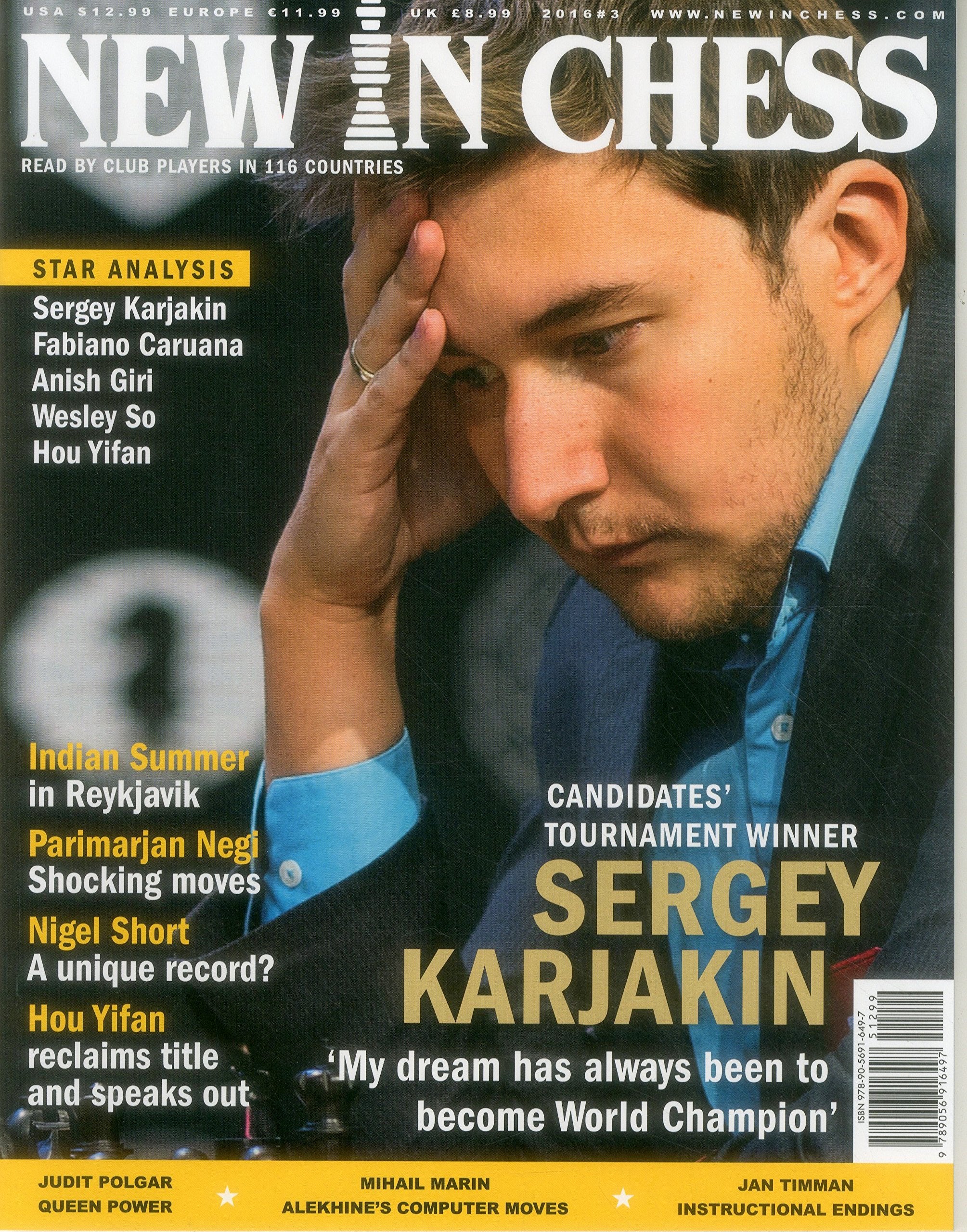 Product Image: New in Chess 2016 3