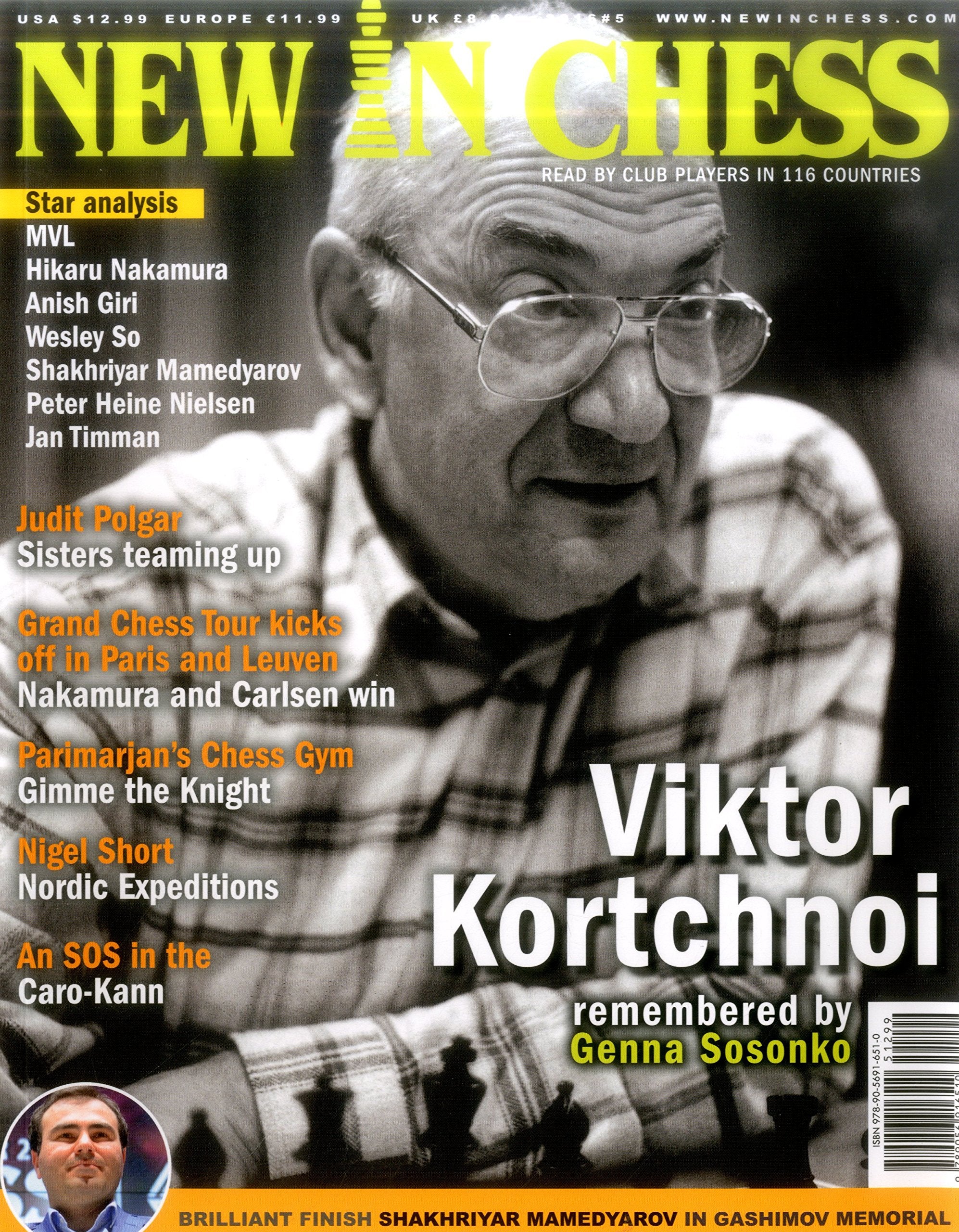 New in Chess Magazine 2016/5: Read by Club Players in 116 Countries Leisure & Fun