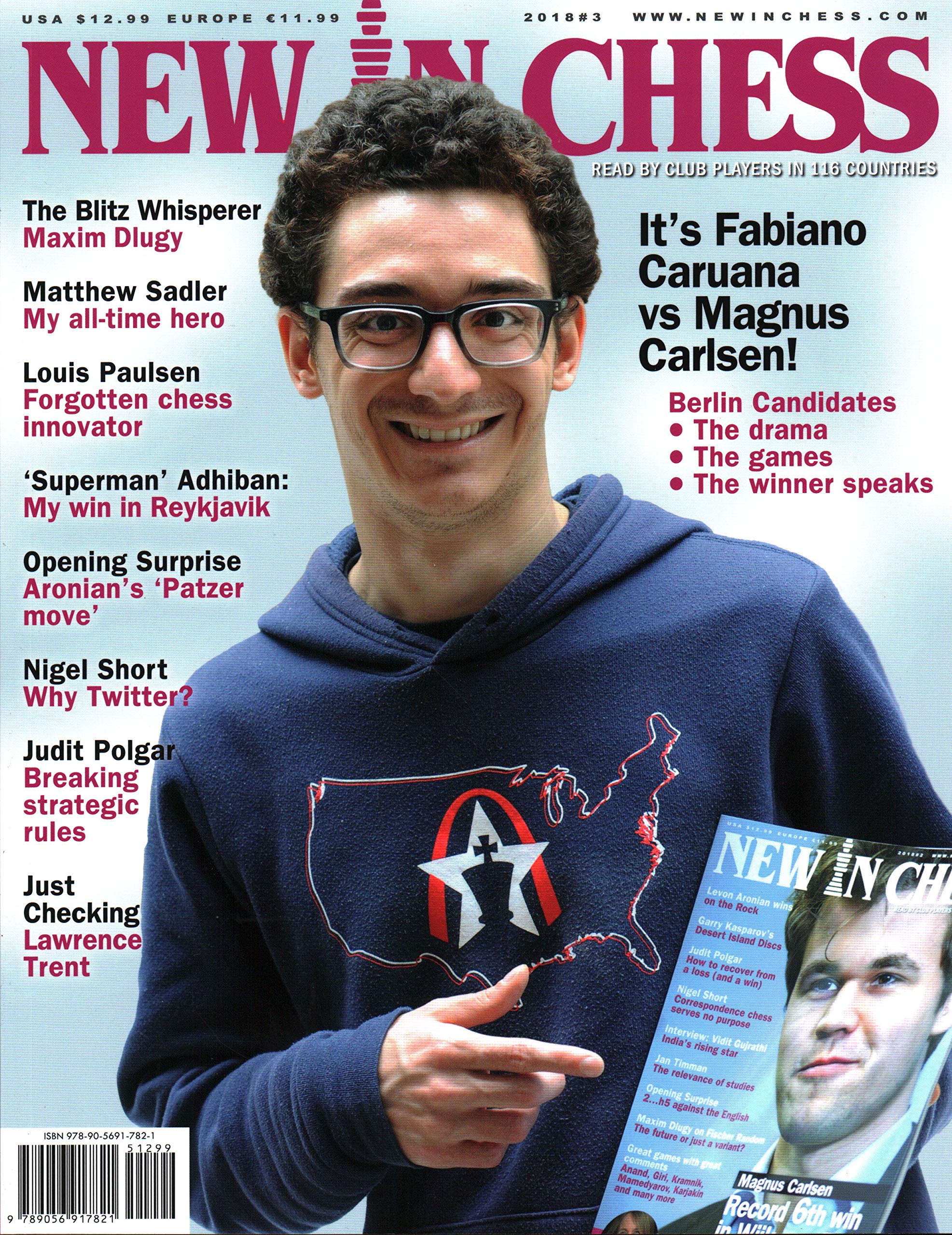 New in Chess Magazine 2018/3: Read by Club Players in 116 Countries Leisure & Fun