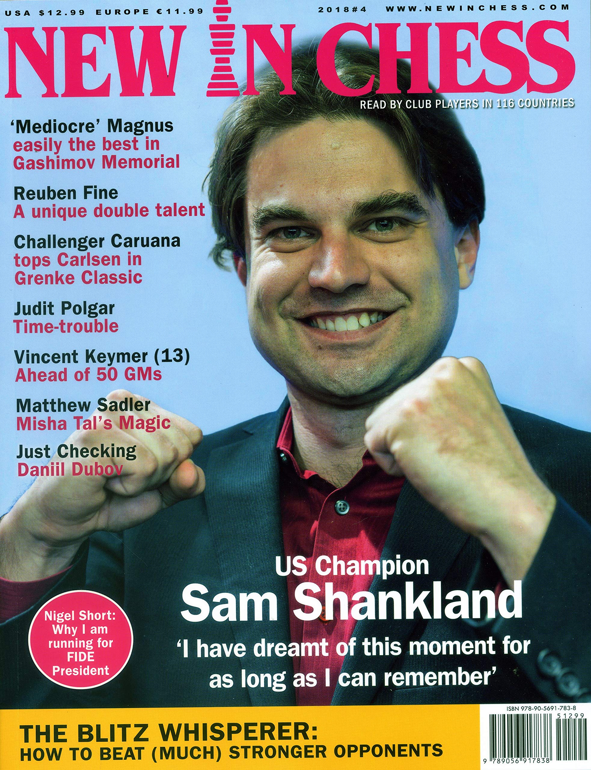 New in Chess Magazine 2018/4: Read by Club Players in 116 Countries Leisure & Fun