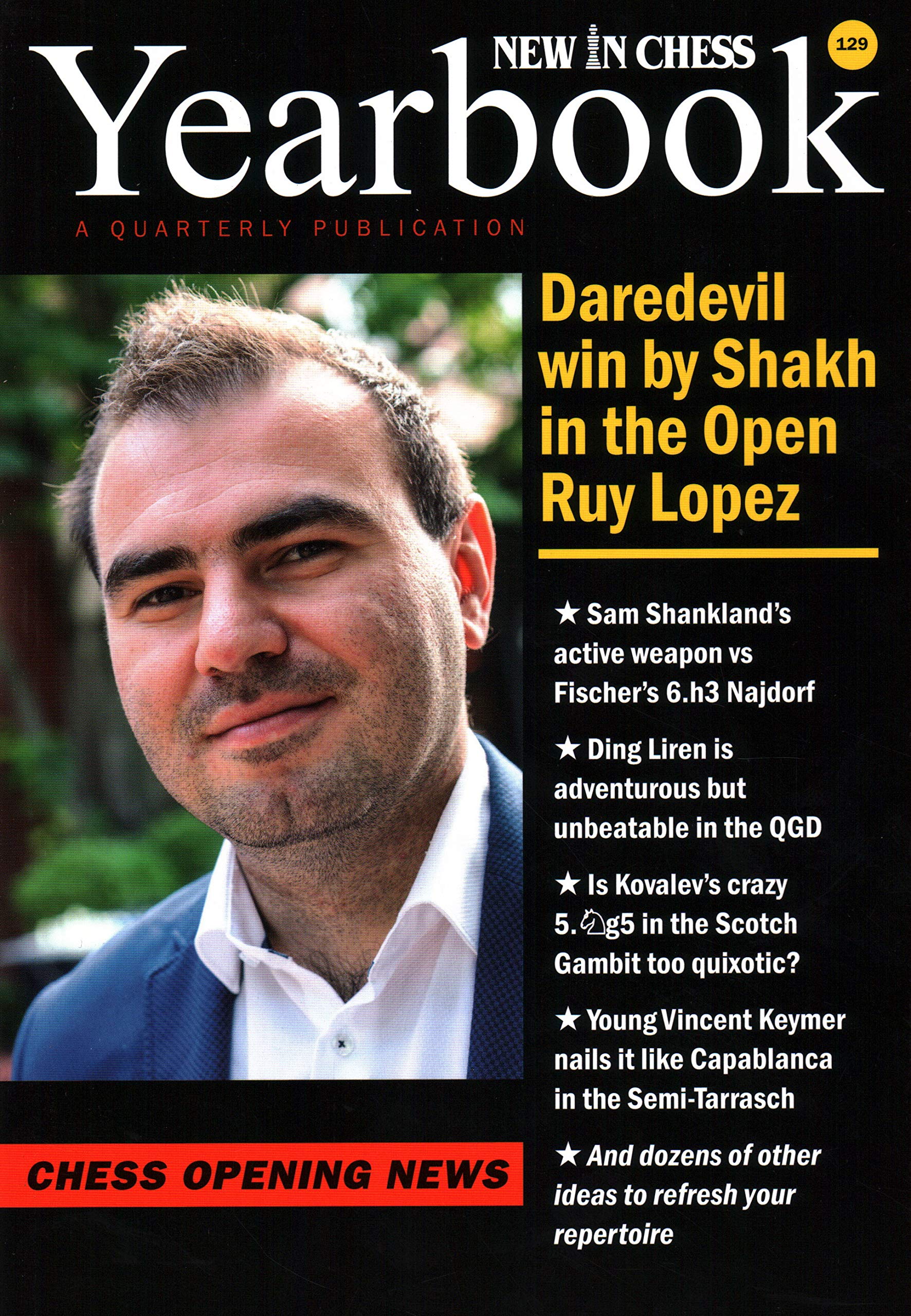 New in Chess Yearbook 129: Chess Opening News book
