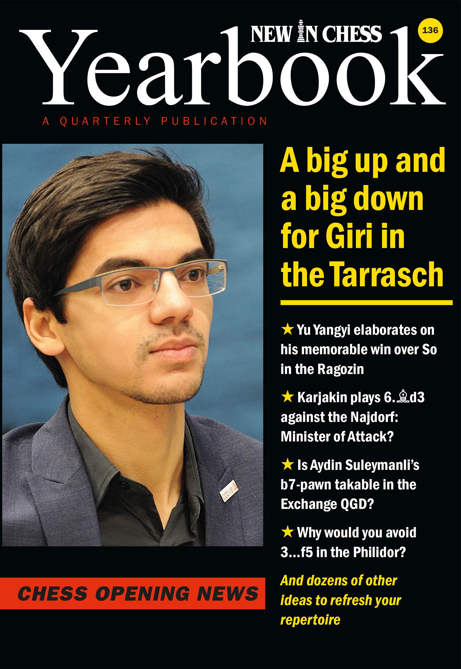 New in Chess Yearbook 136: Chess Opening News book