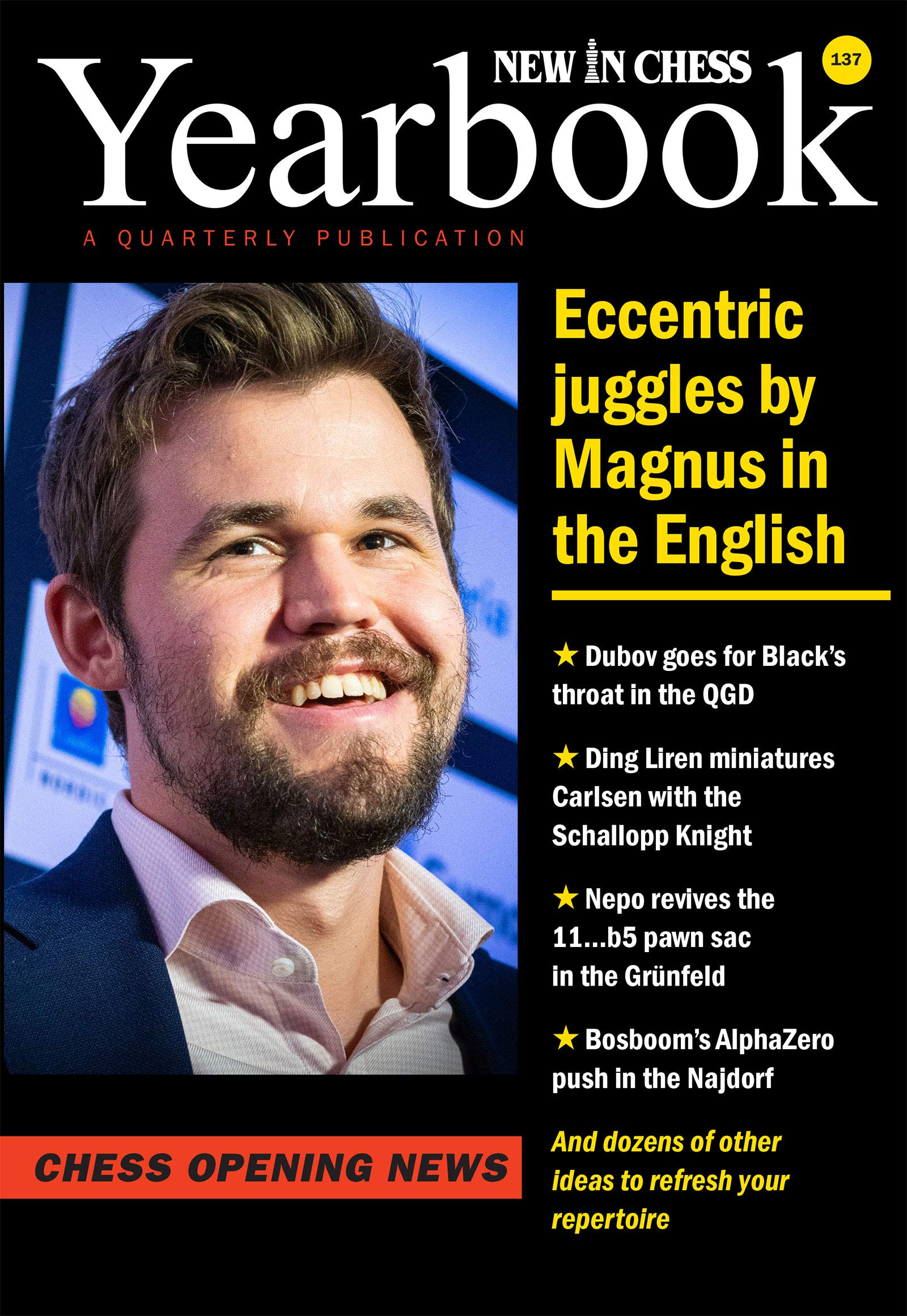 New in Chess Yearbook 137: Chess Opening News book