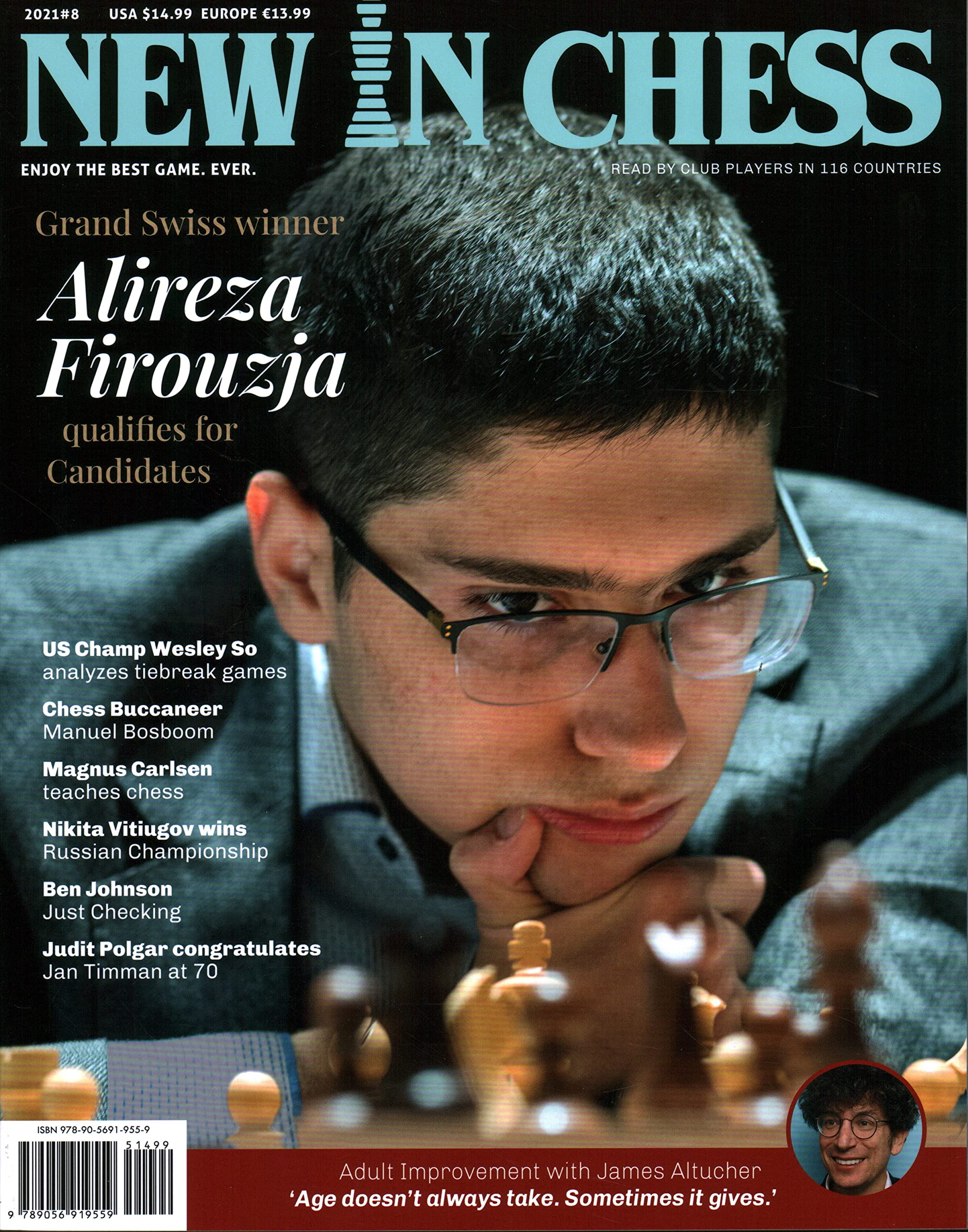 New in Chess Magazine 2021: The World's Premier Chess Magazine Read by Club Players in 116 Countries (New in Chess Magazine, 8) Leisure & Fun
